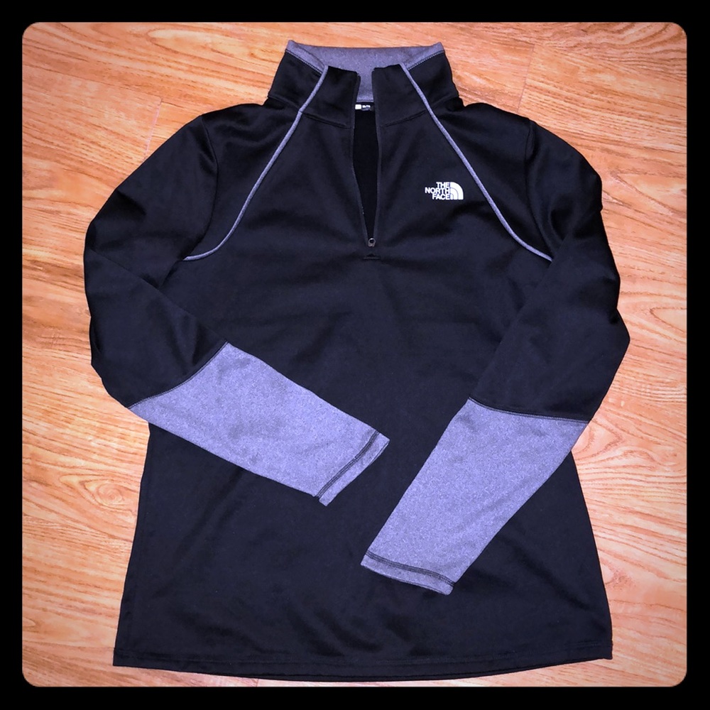 The North Face quarter zip pullover.